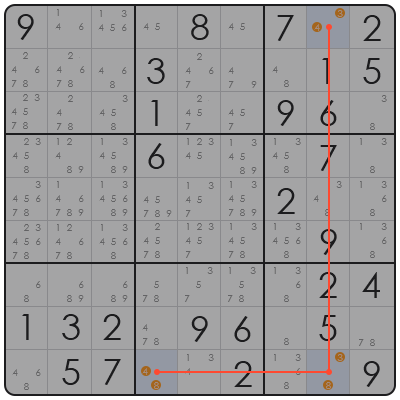 sudoku strategy x wing
